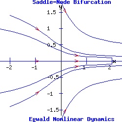 Saddle Node Bifurcation